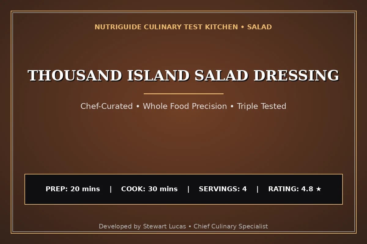 Thousand Island Salad Dressing