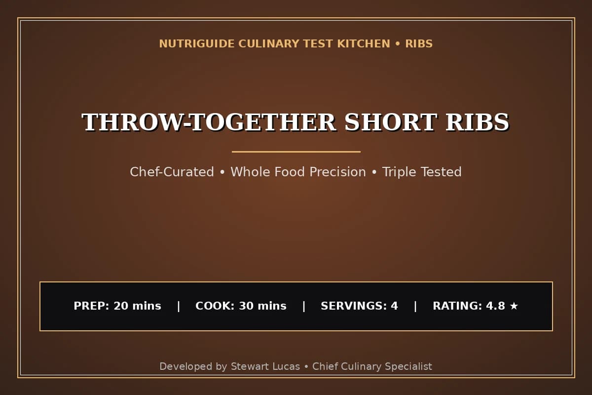 Throw-Together Short Ribs