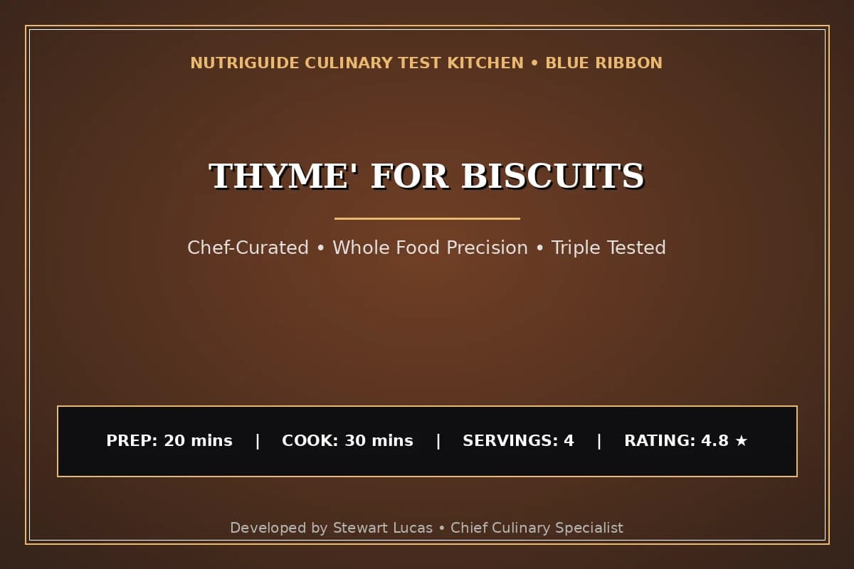 Thyme' For Biscuits