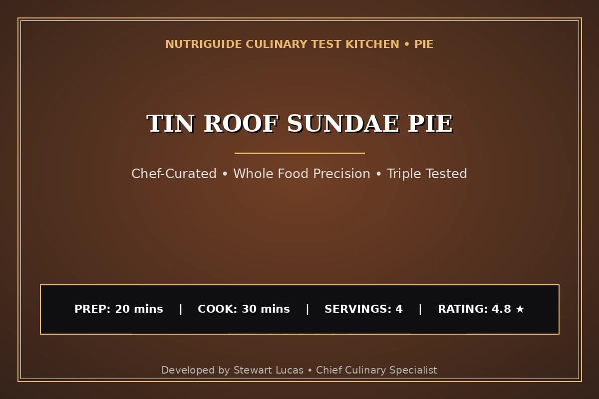 Tin Roof Sundae Pie