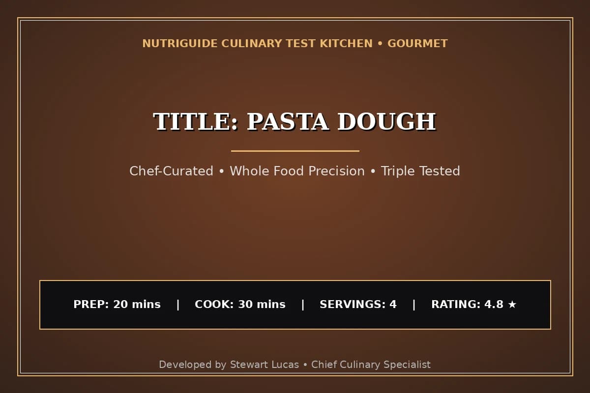 Title: Pasta Dough