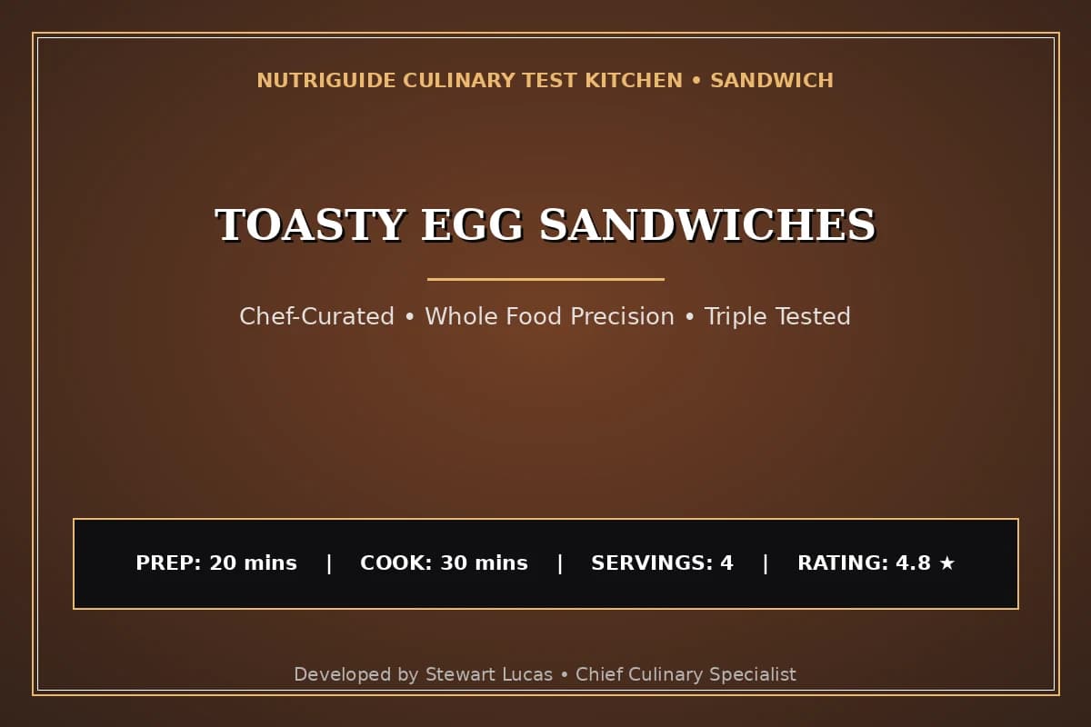 Toasty Egg Sandwiches