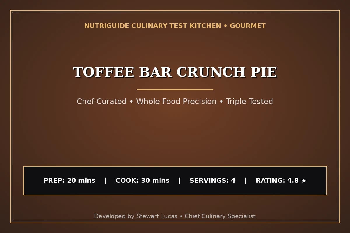 Toffee Bar Crunch Pie