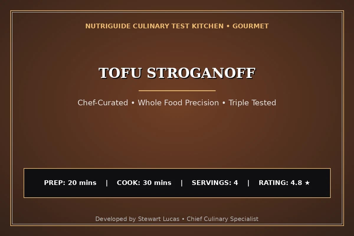 Tofu Stroganoff