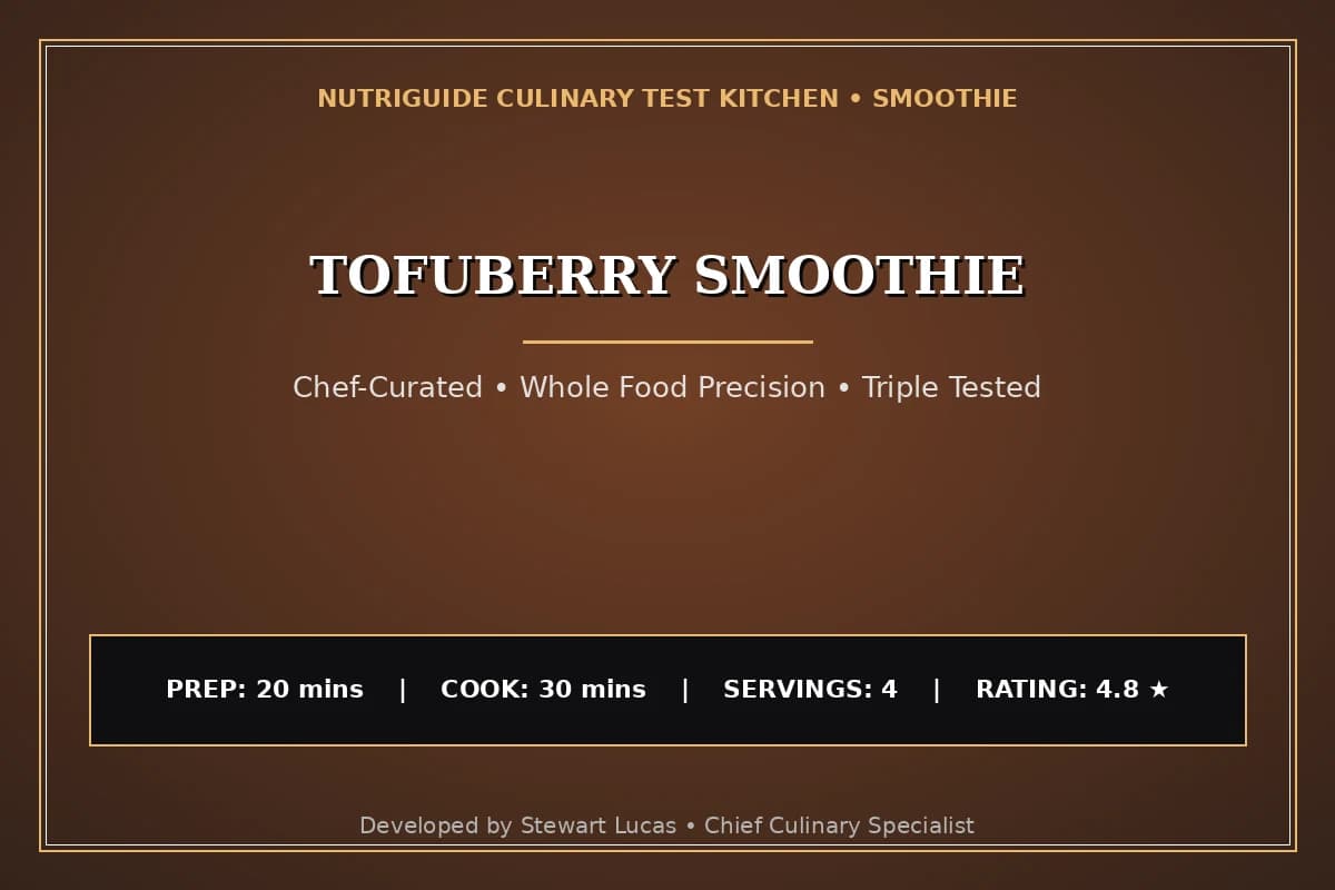 Tofuberry Smoothie