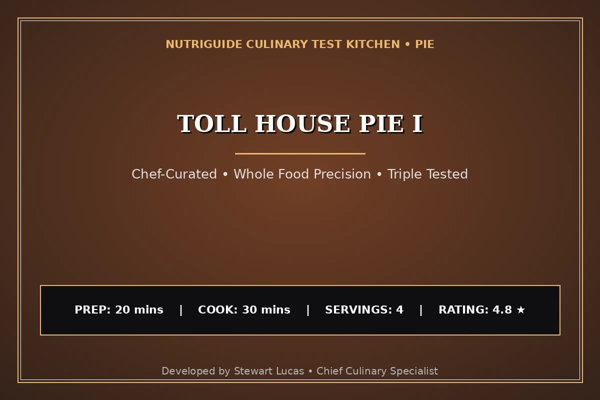 Toll House Pie I