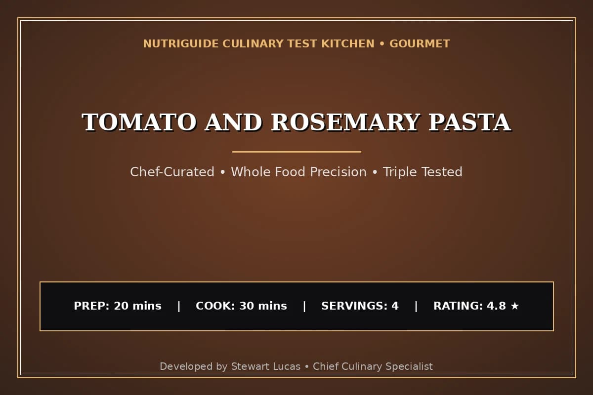 Tomato And Rosemary Pasta