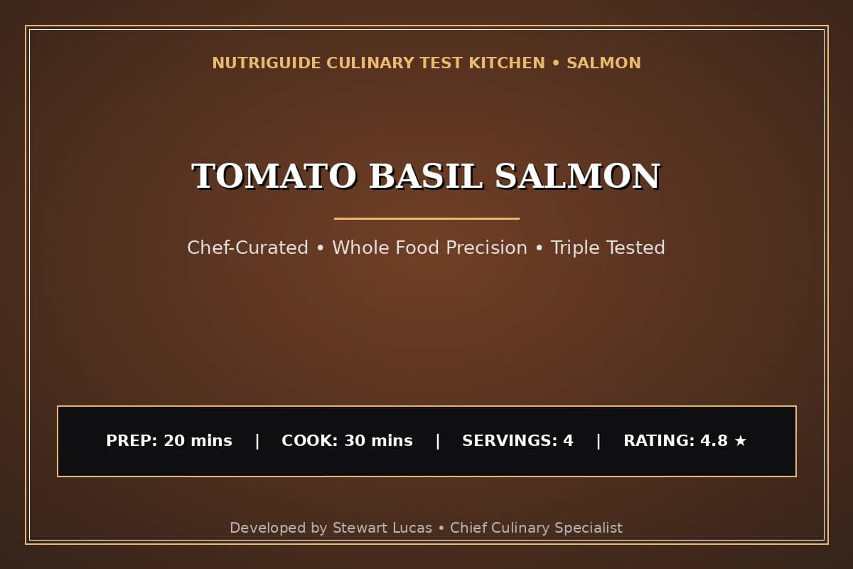 Tomato Basil Salmon