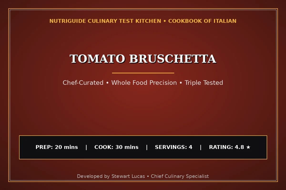 Tomato Bruschetta