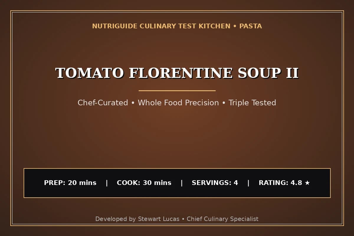 Tomato Florentine Soup Ii