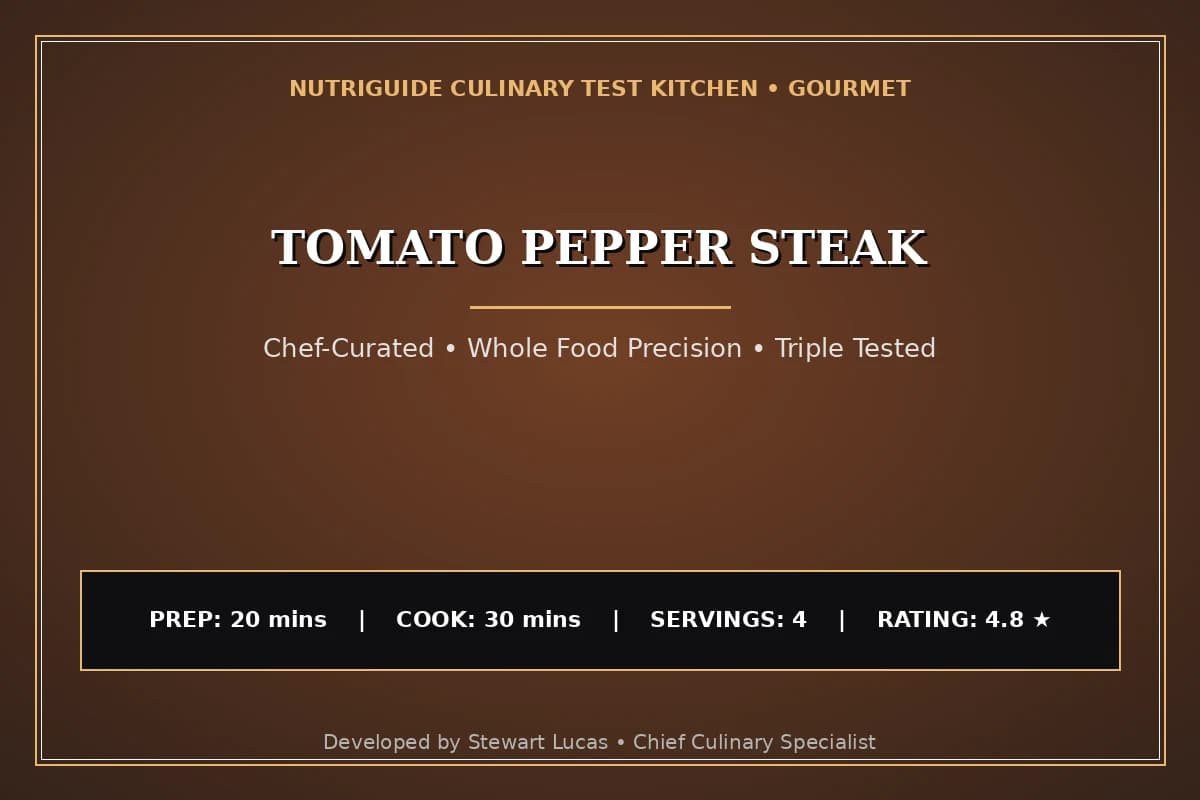 Tomato Pepper Steak