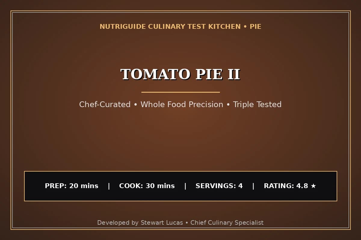 Tomato Pie Ii