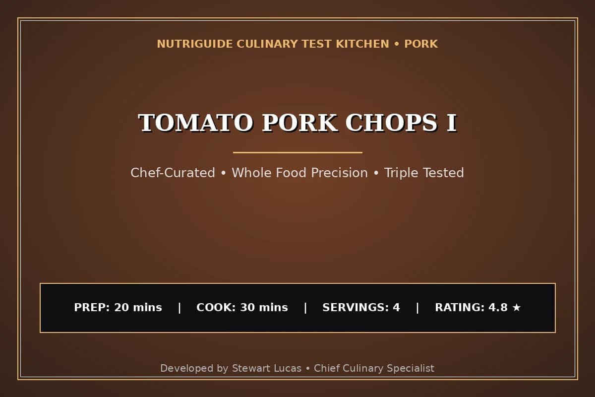 Tomato Pork Chops I