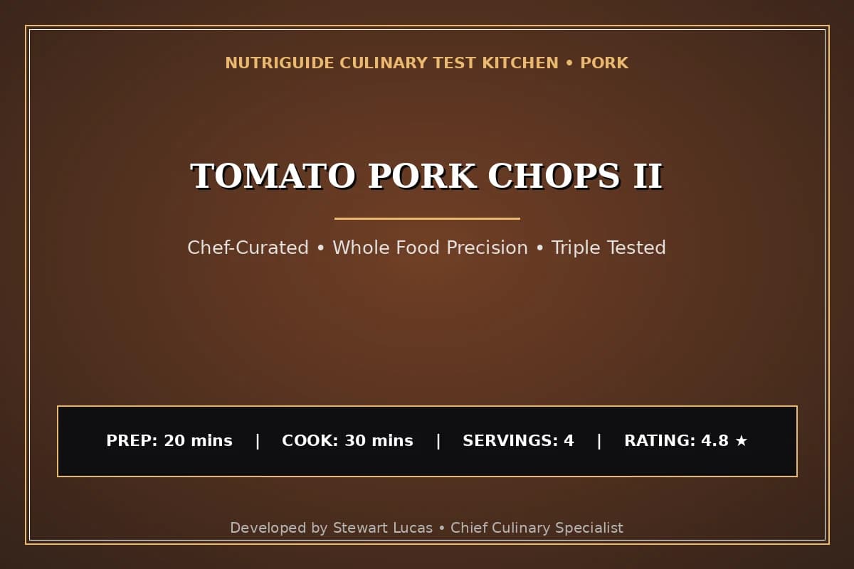 Tomato Pork Chops Ii