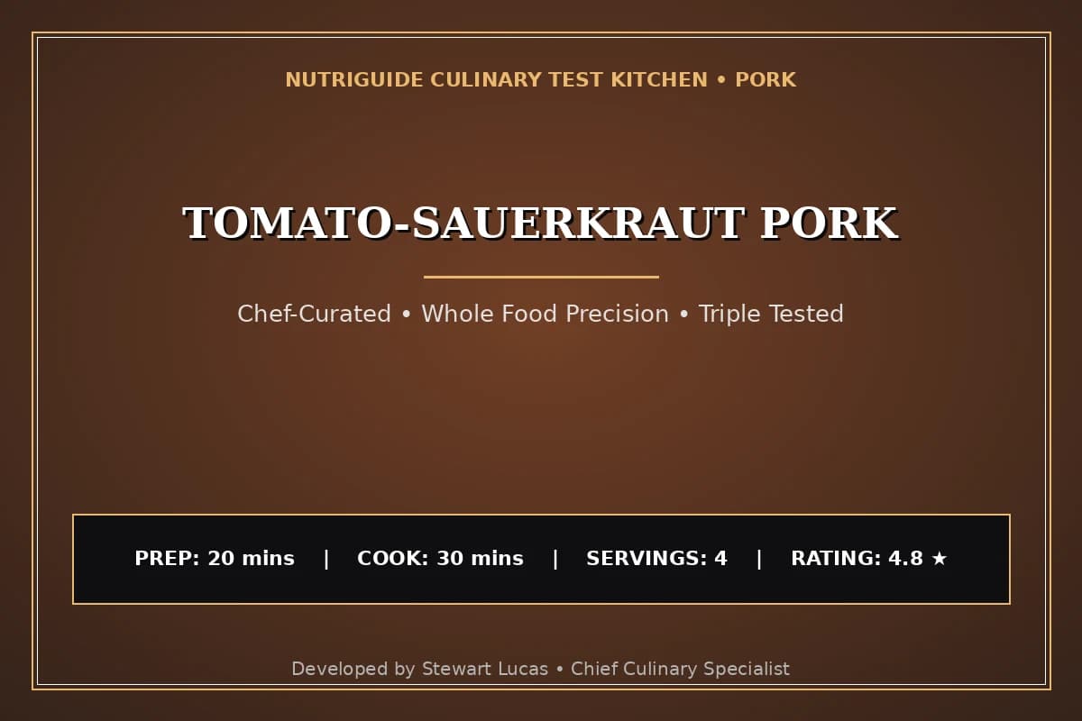 Tomato-Sauerkraut Pork