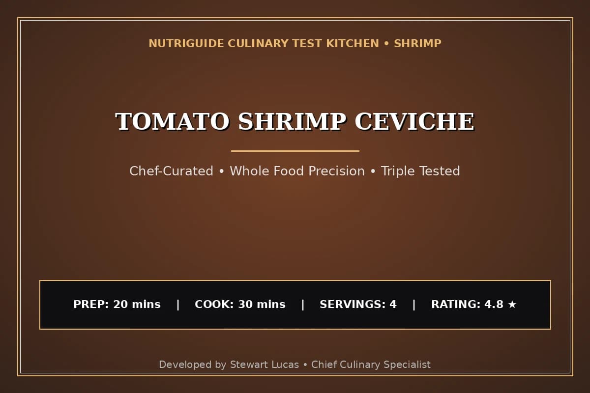 Tomato Shrimp Ceviche