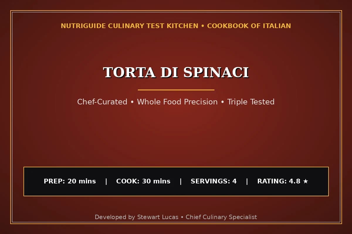 Torta Di Spinaci