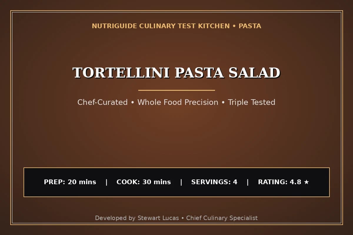 Tortellini Pasta Salad
