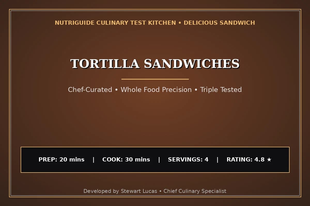 Tortilla Sandwiches