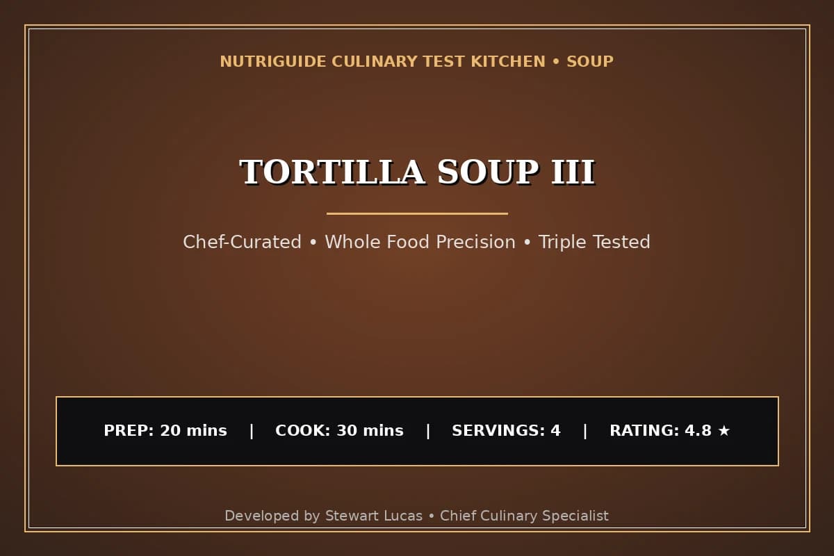 Tortilla Soup Iii