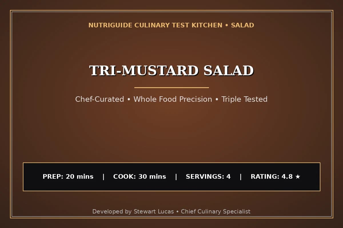 Tri-Mustard Salad