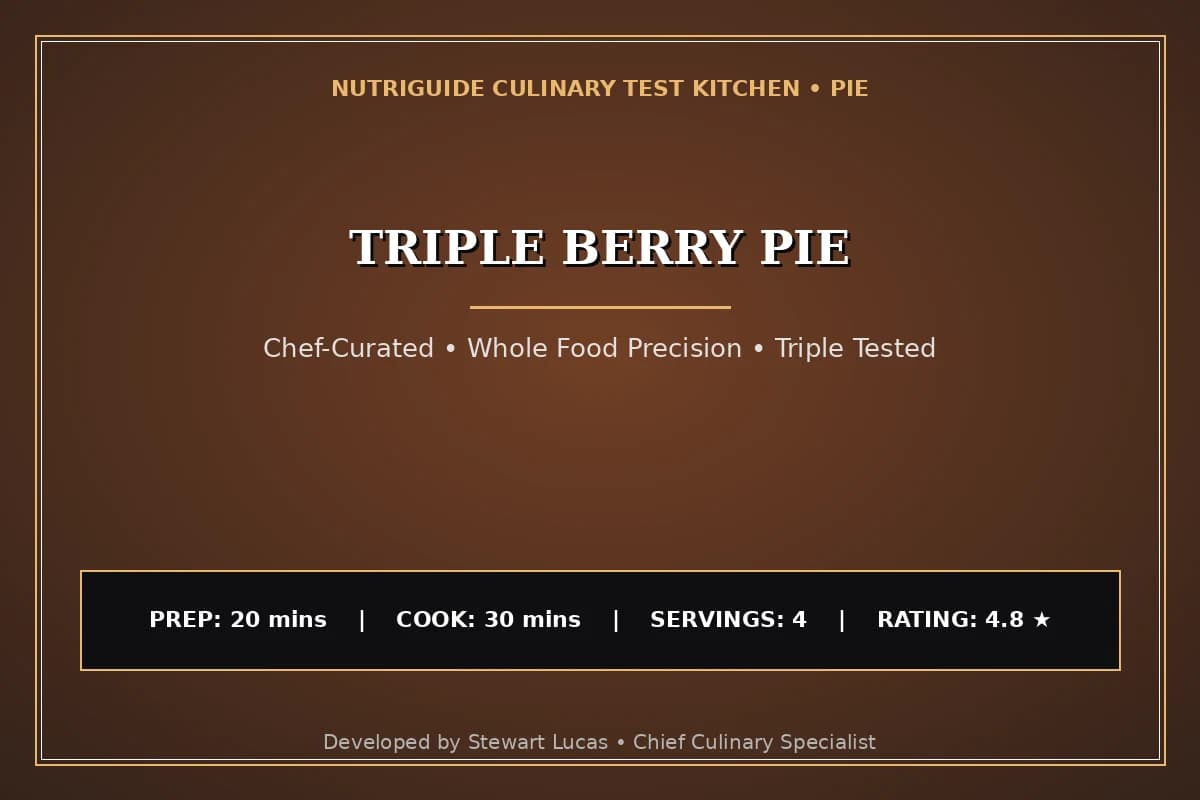 Triple Berry Pie