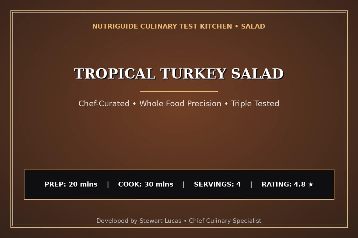 Tropical Turkey Salad