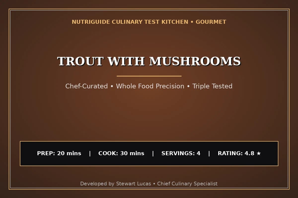 Trout With Mushrooms