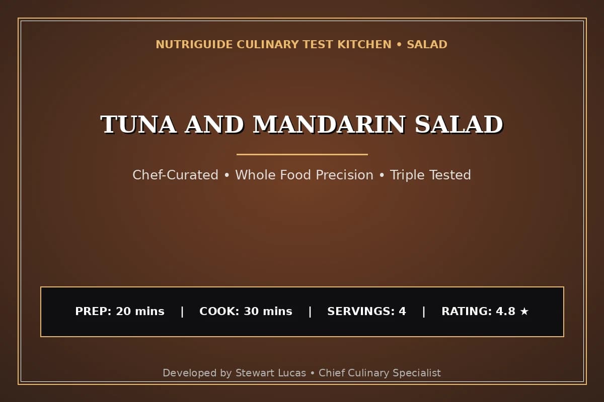 Tuna And Mandarin Salad