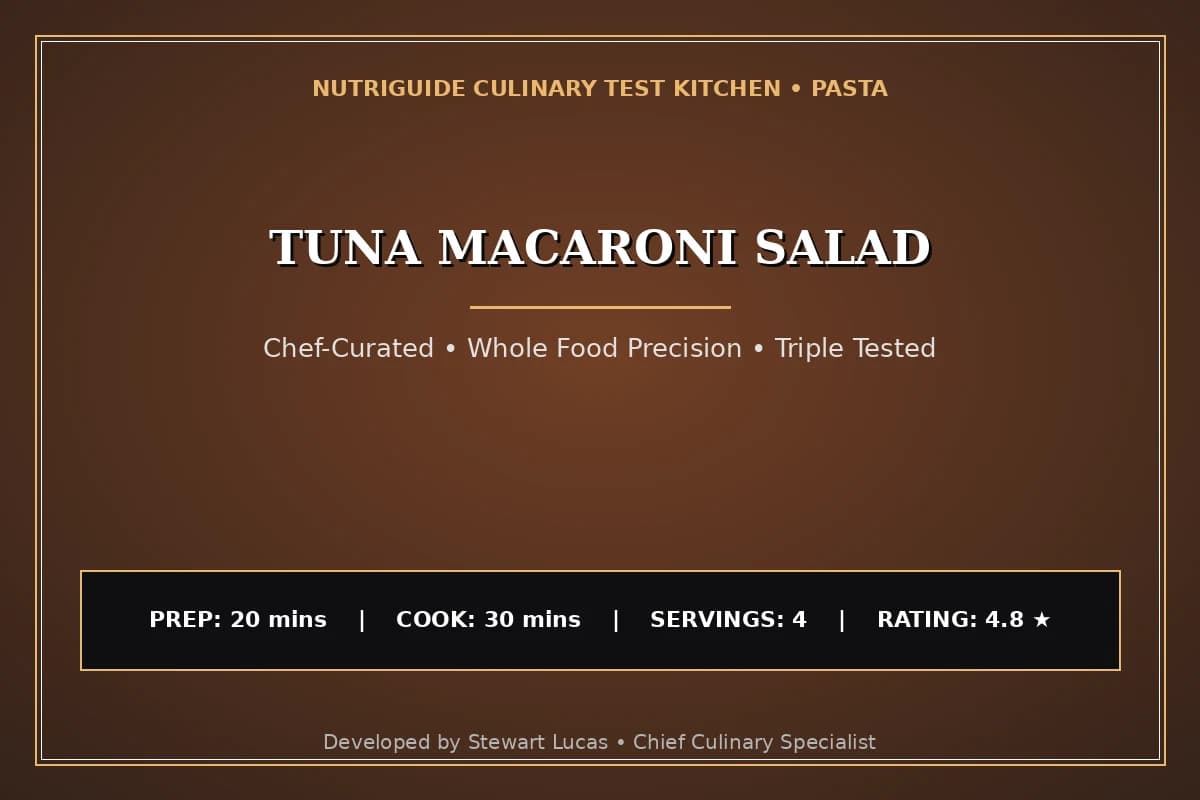 Tuna Macaroni Salad