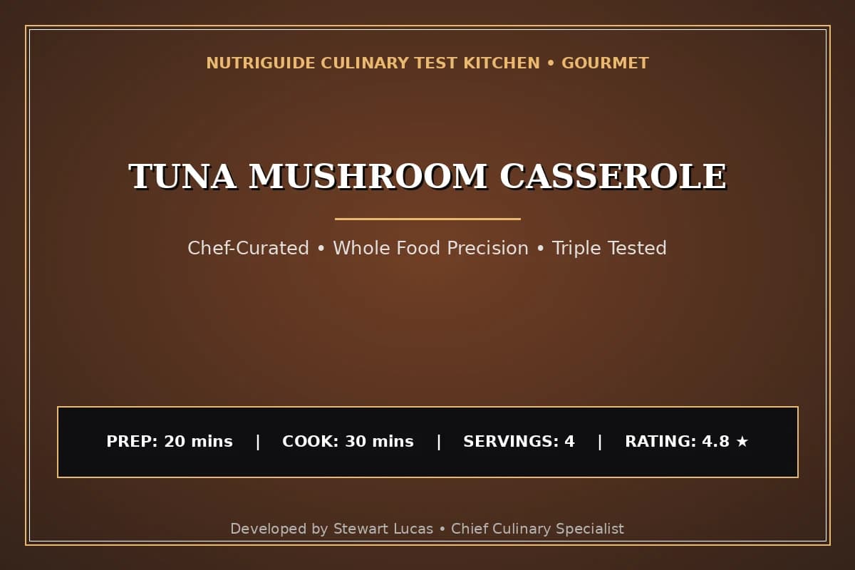 Tuna Mushroom Casserole