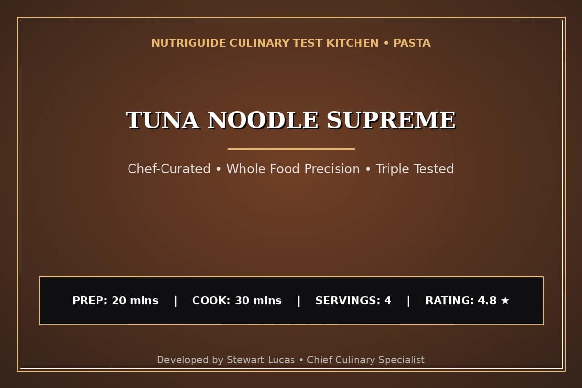 Tuna Noodle Supreme