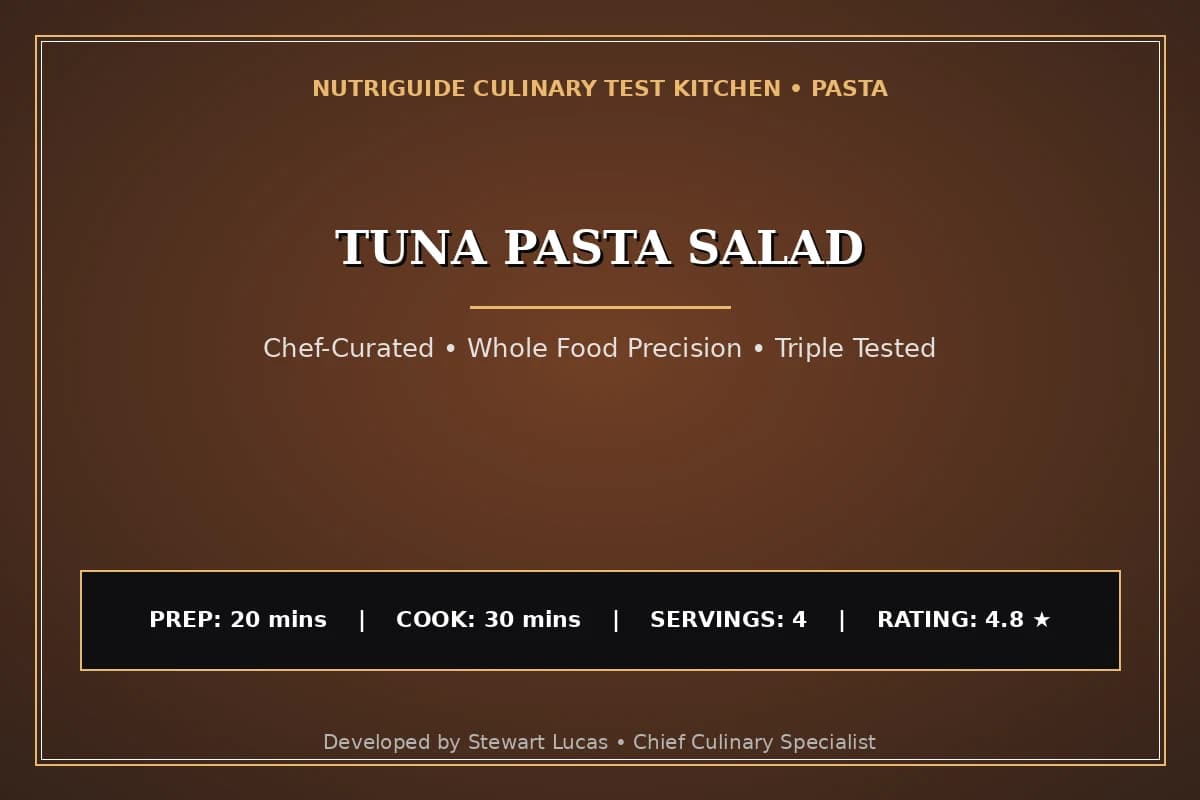 Tuna Pasta Salad