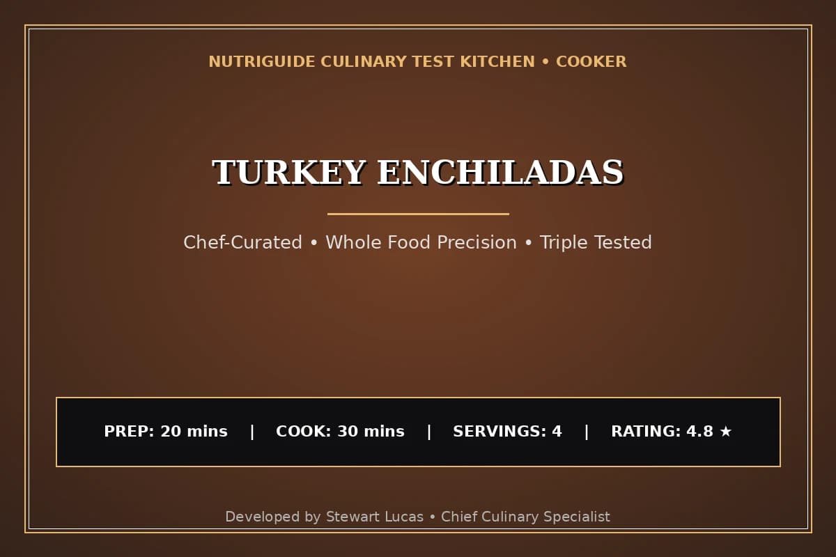 Turkey Enchiladas