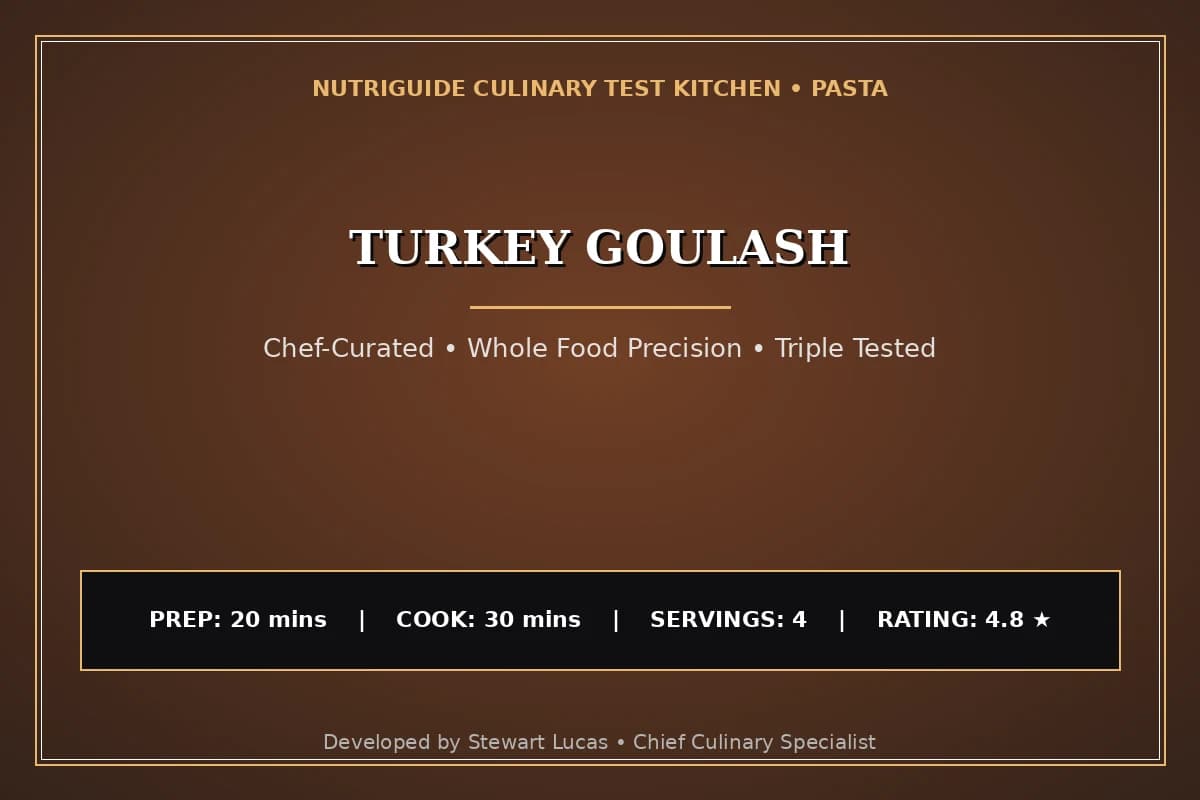 Turkey Goulash