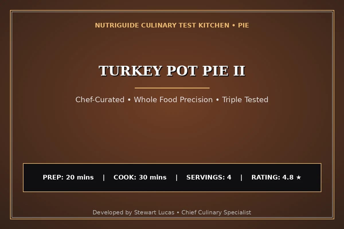 Turkey Pot Pie Ii