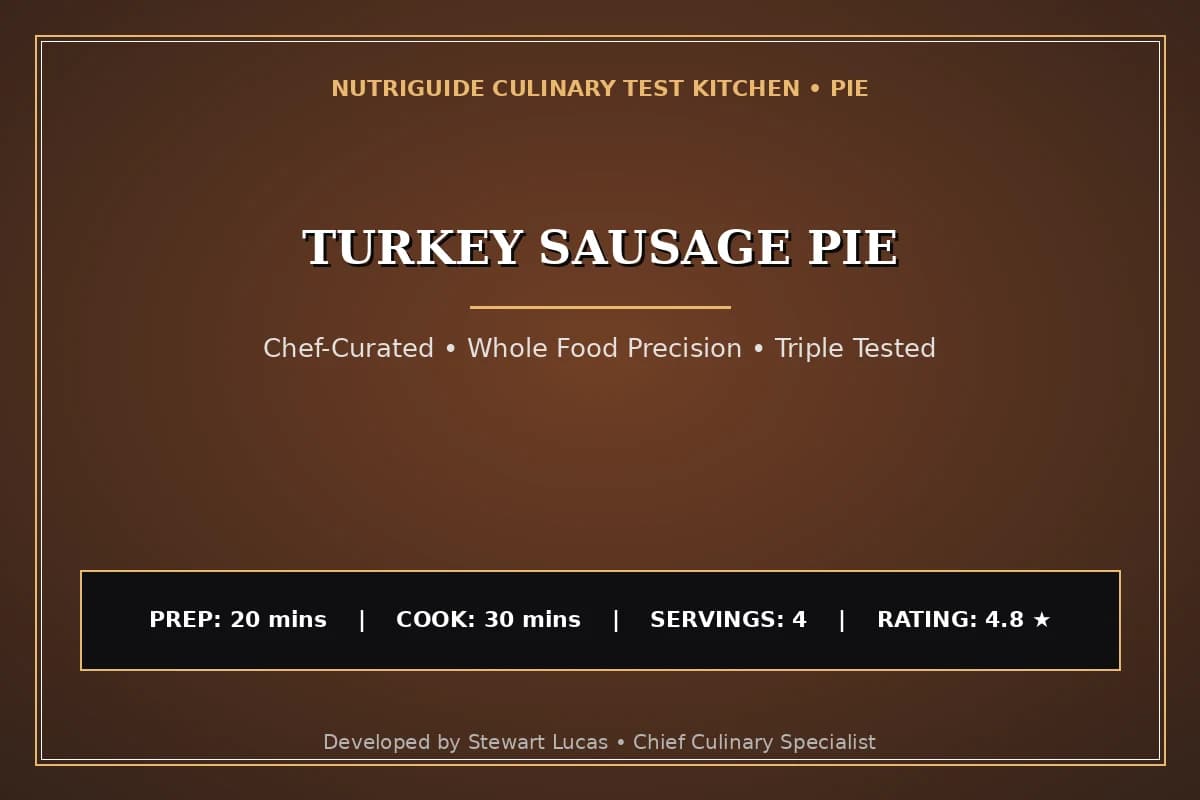 Turkey Sausage Pie