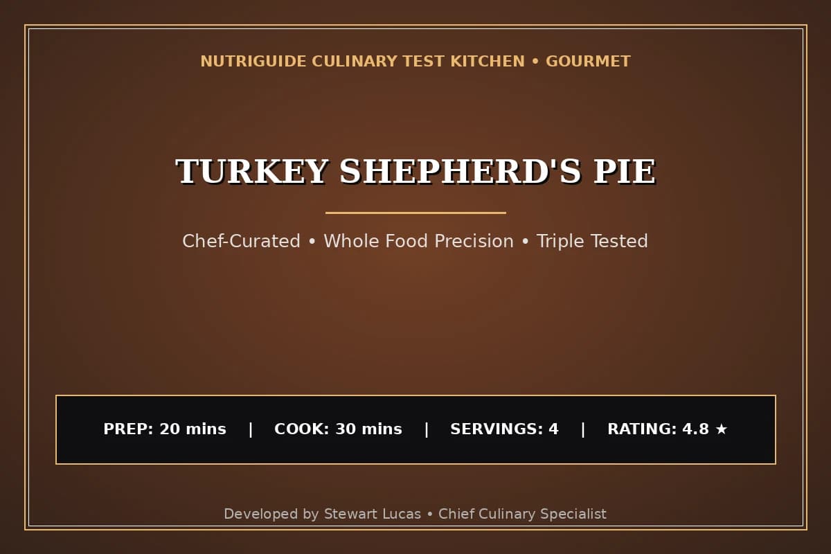 Turkey Shepherd'S Pie