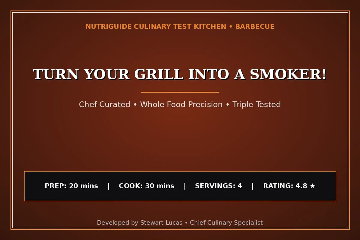 Turn Your Grill Into A Smoker!