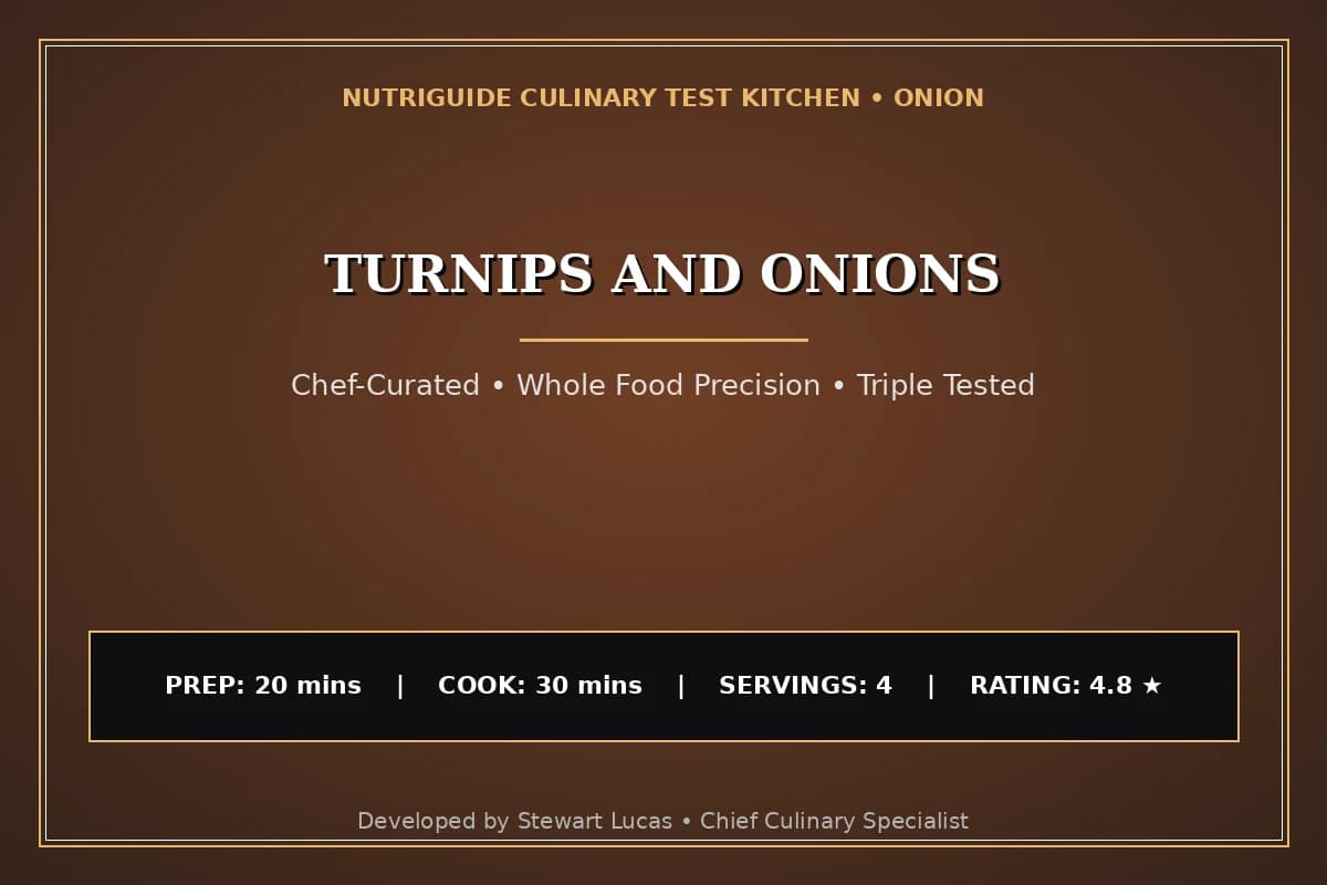 Turnips And Onions