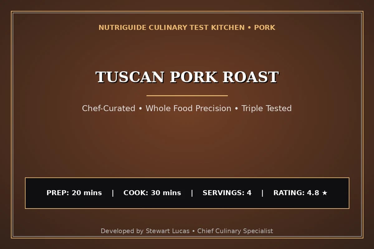Tuscan Pork Roast