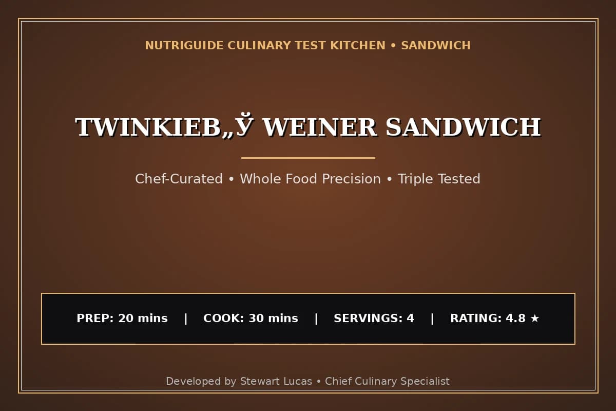 Twinkieв„Ў Weiner Sandwich