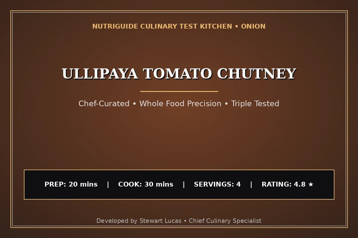 Ullipaya Tomato Chutney