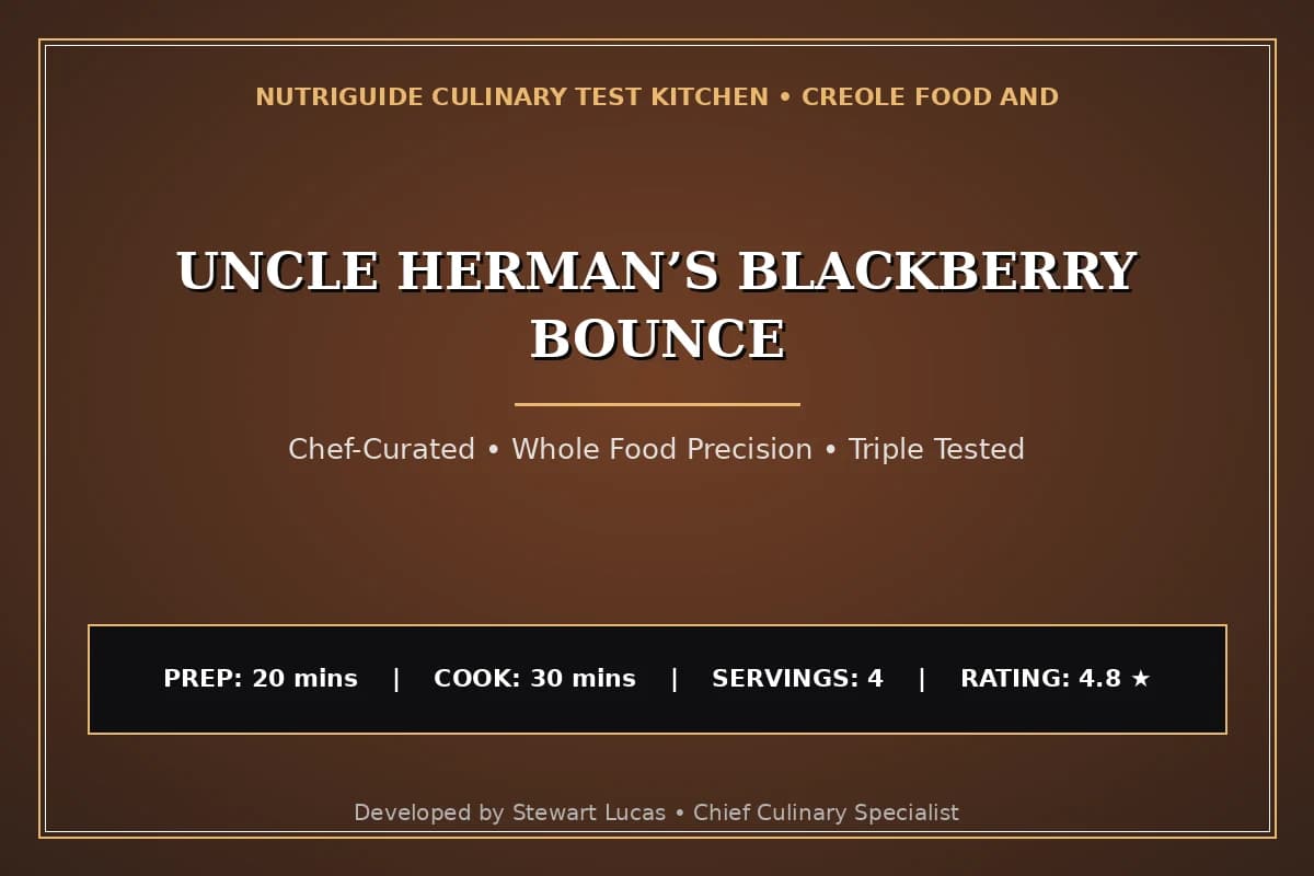 Uncle Herman’S Blackberry Bounce