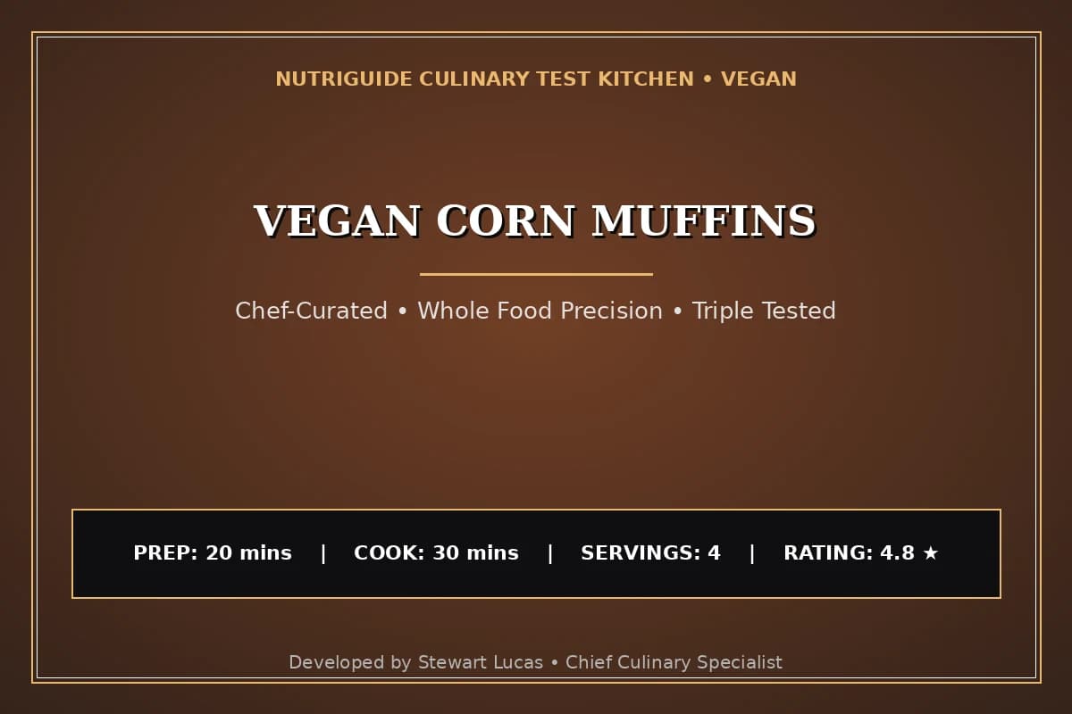 Vegan Corn Muffins