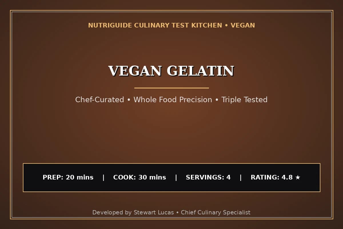 Vegan Gelatin