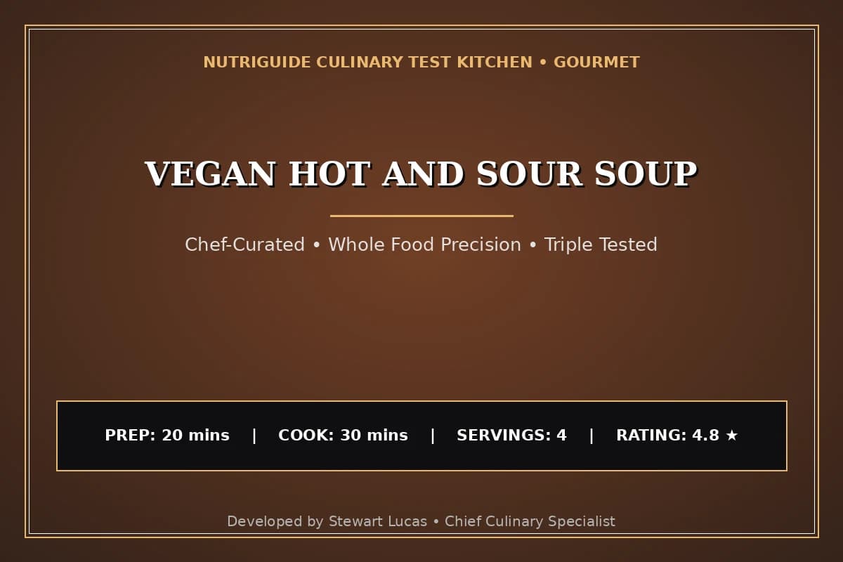 Vegan Hot And Sour Soup