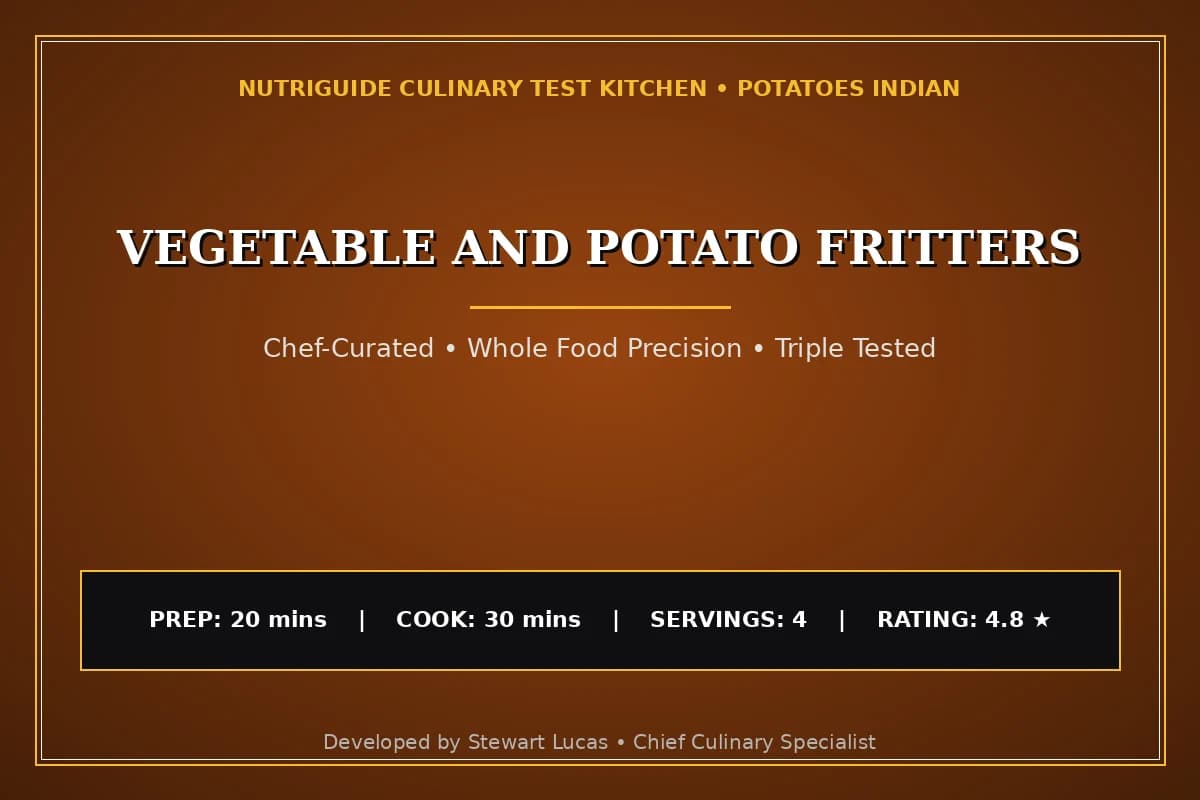 Vegetable And Potato Fritters