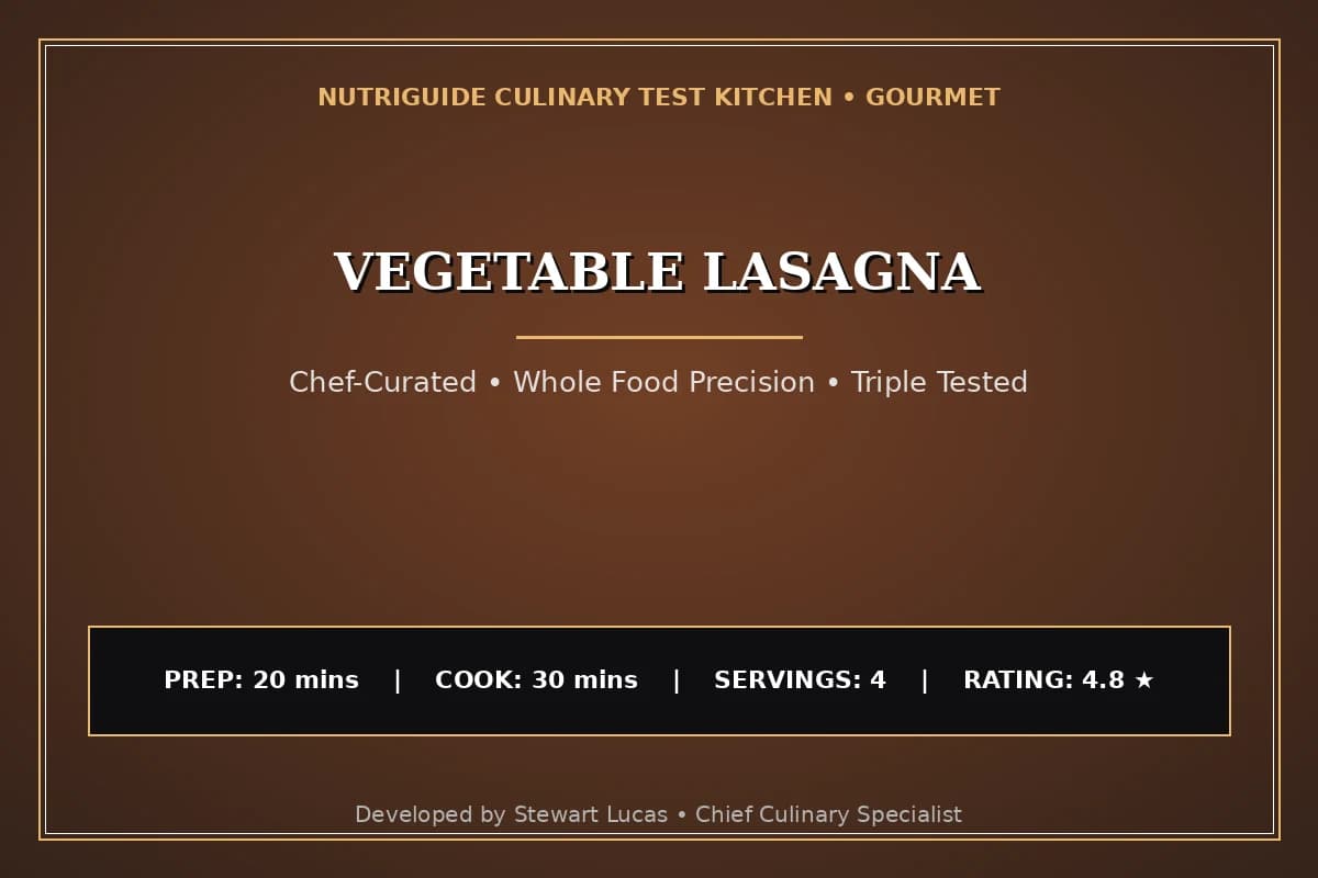 Vegetable Lasagna