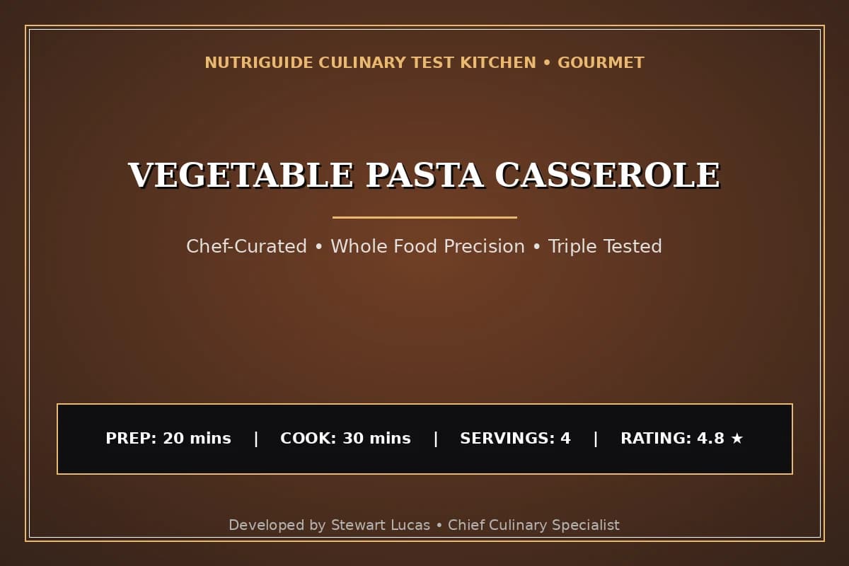 Vegetable Pasta Casserole